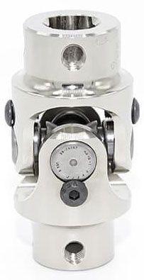 FLAMING 17mm DD x 3/4"DD Smooth - Smooth Flaming River Billet Universal Joint FR1759DD SR