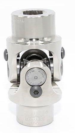 FLAMING 3/4"-30 x 3/4"DD Spline - Smooth Flaming River Billet Universal Joint FR1733DD SR