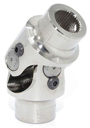 FLAMING 3/4"-36 x 3/4"-36 Spline - Spline Flaming River Billet Universal Joint FR1711 SR