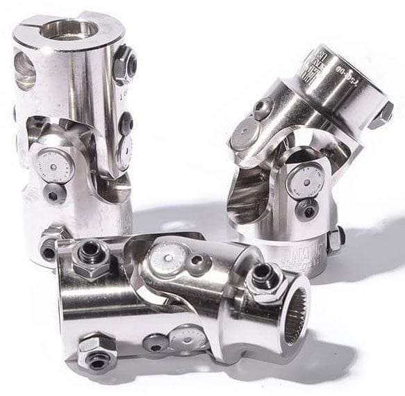 FLAMING 3/4"-36 x 3/4"-36 Spline - Spline Flaming River Billet Universal Joint FR1711 SR