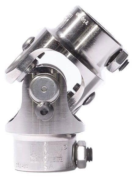 FLAMING 3/4"-36 x 3/4" Spline - Smooth Flaming River Billet Universal Joint FR1702 SR