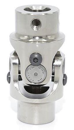 FLAMING 3/4"DD x 3/4" Smooth - Smooth Flaming River Billet Universal Joint FR1706DD SR