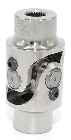 FLAMING 9/16"-26 x 3/4" Spline - Smooth Flaming River Billet Universal Joint FR1701 SR