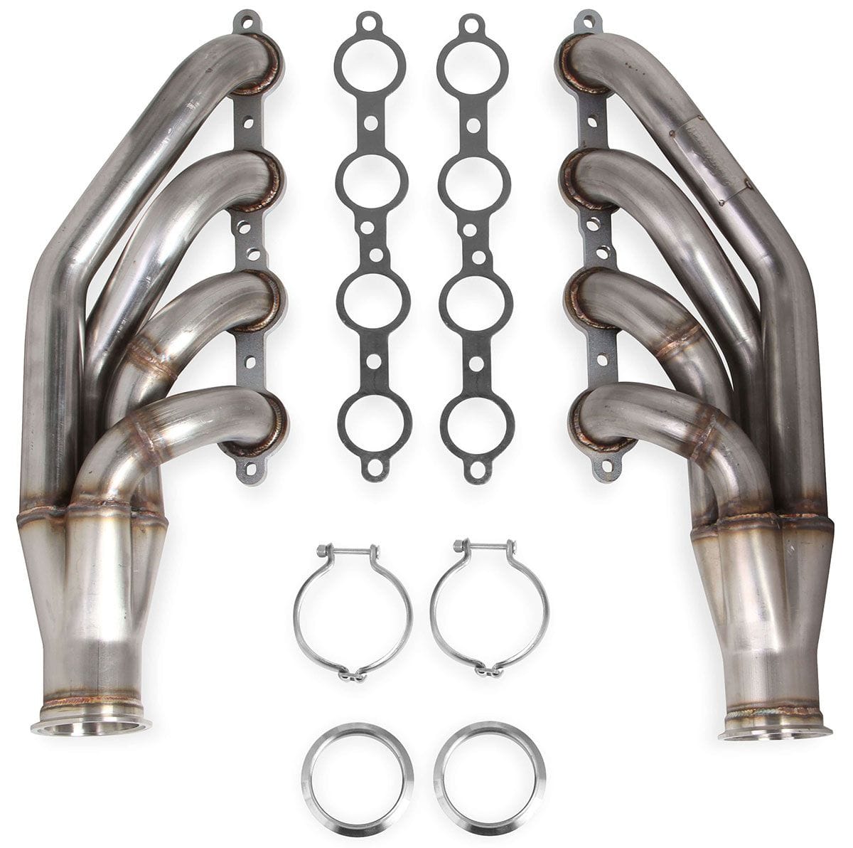 FLOWTECH Suit GM LS Series Flowtech Stainless Steel 1-3/4" Primary Turbo Headers, Natural Finish HO-FL11535FLT SR
