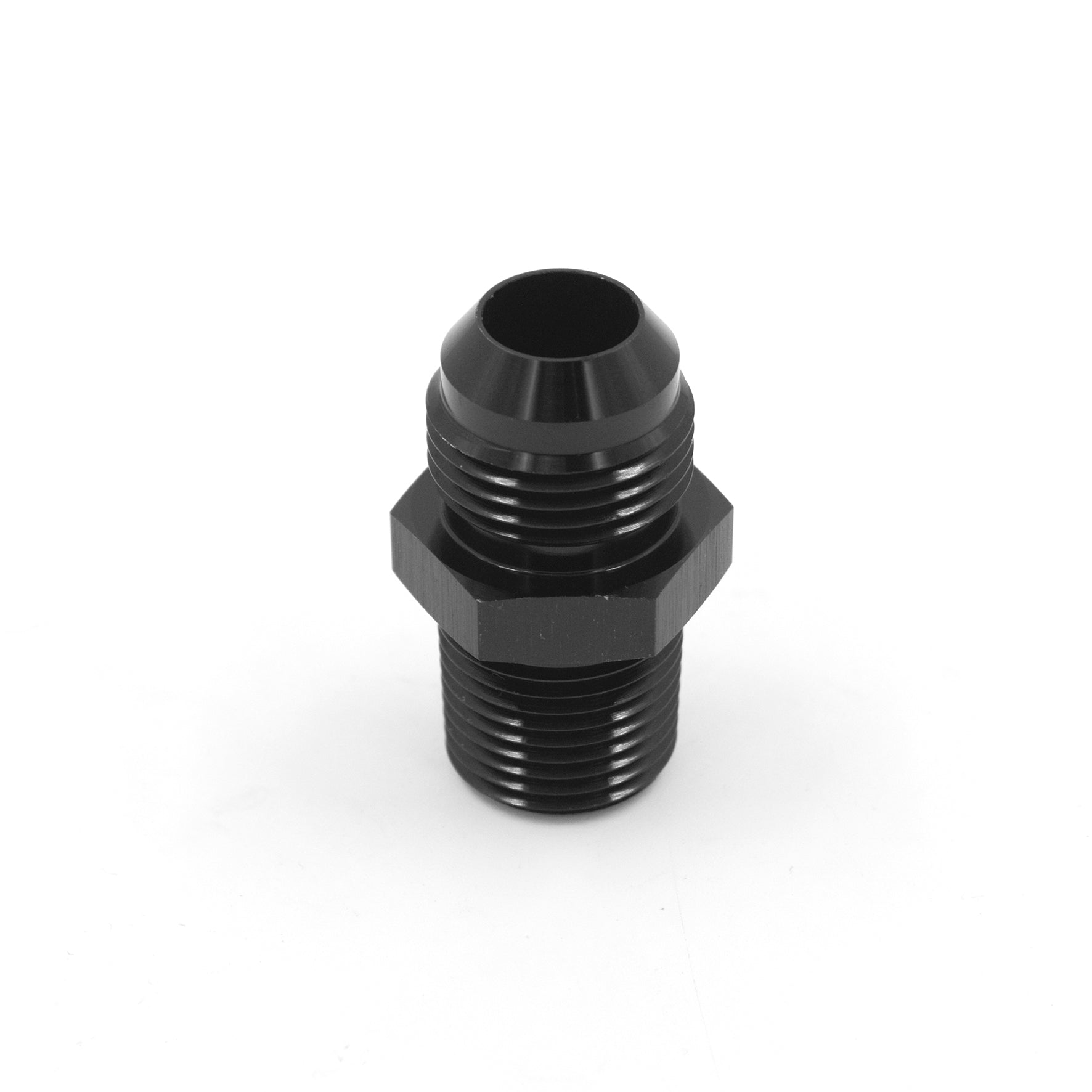 Franklin Performance 10AN to 1/2" / Black Franklin AN to NPT Straight Adaptors 816-03-BLACK SR