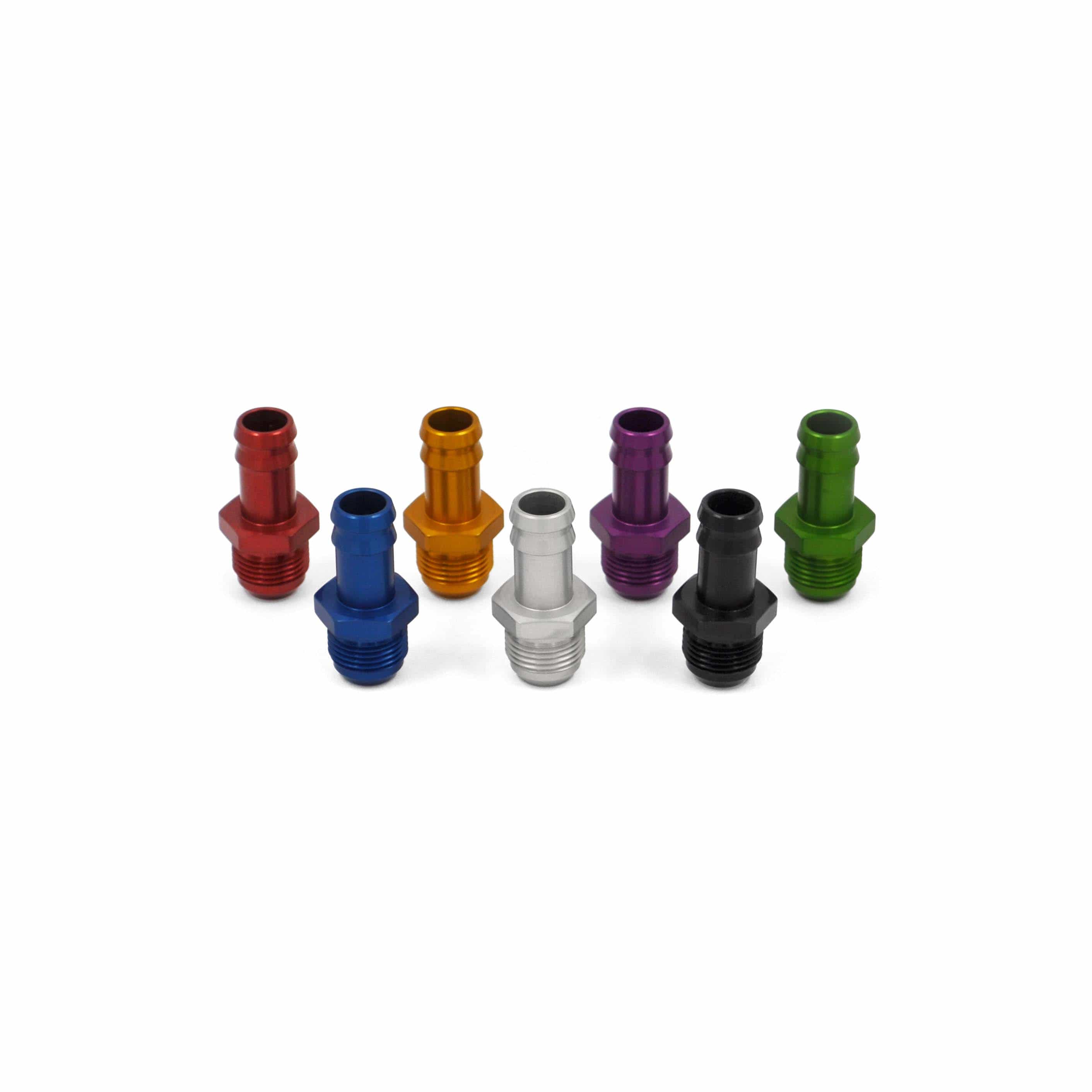 Franklin Performance 10AN to 5/8" / Blue Franklin AN Hose Barb Adaptors 817-10-08-BLACK SR