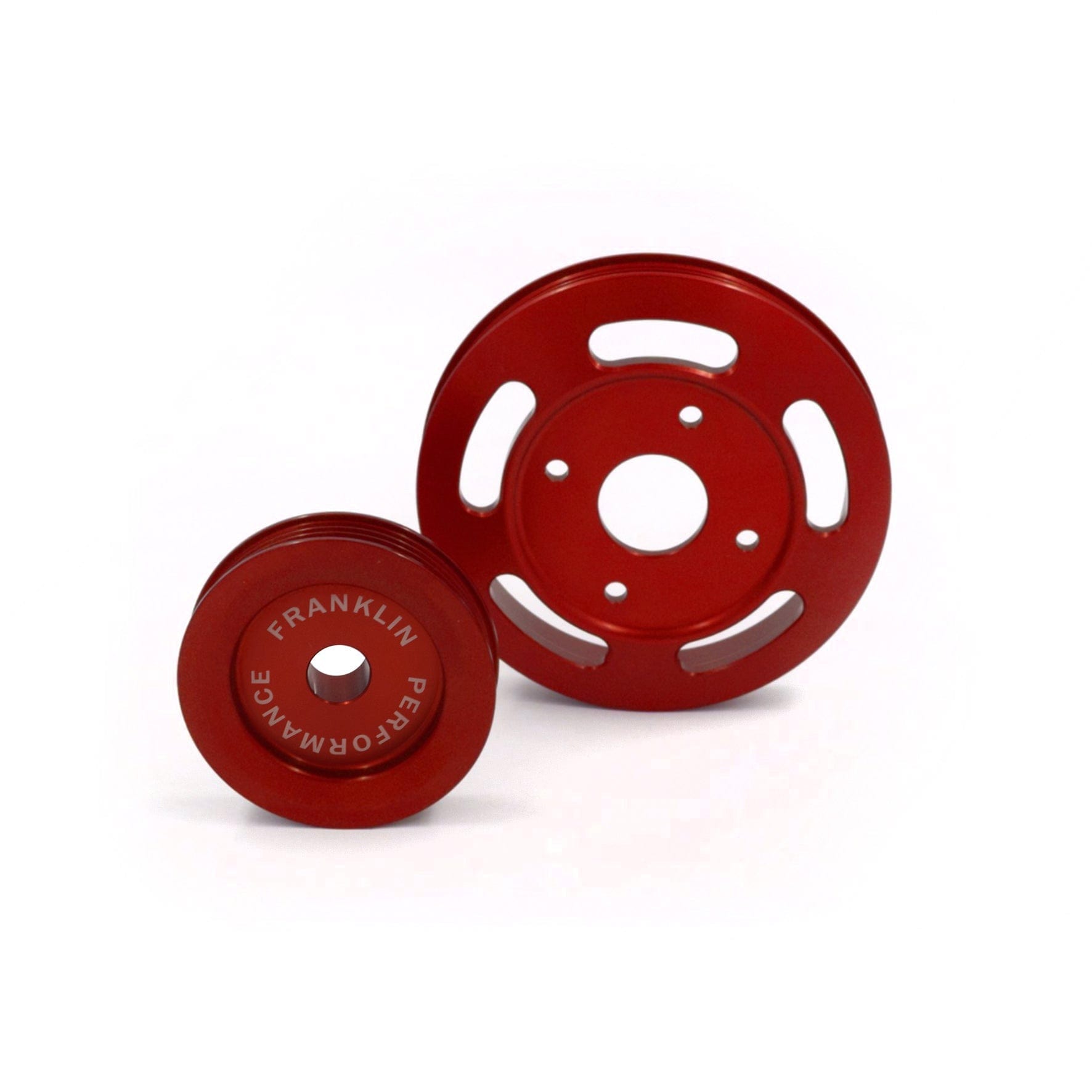 Franklin Performance 140mm / Red Franklin Billet Underdrive Pulley Set for Nissan RB Engines 081-005 SILVER-140mm, 081-007 SILVER SR