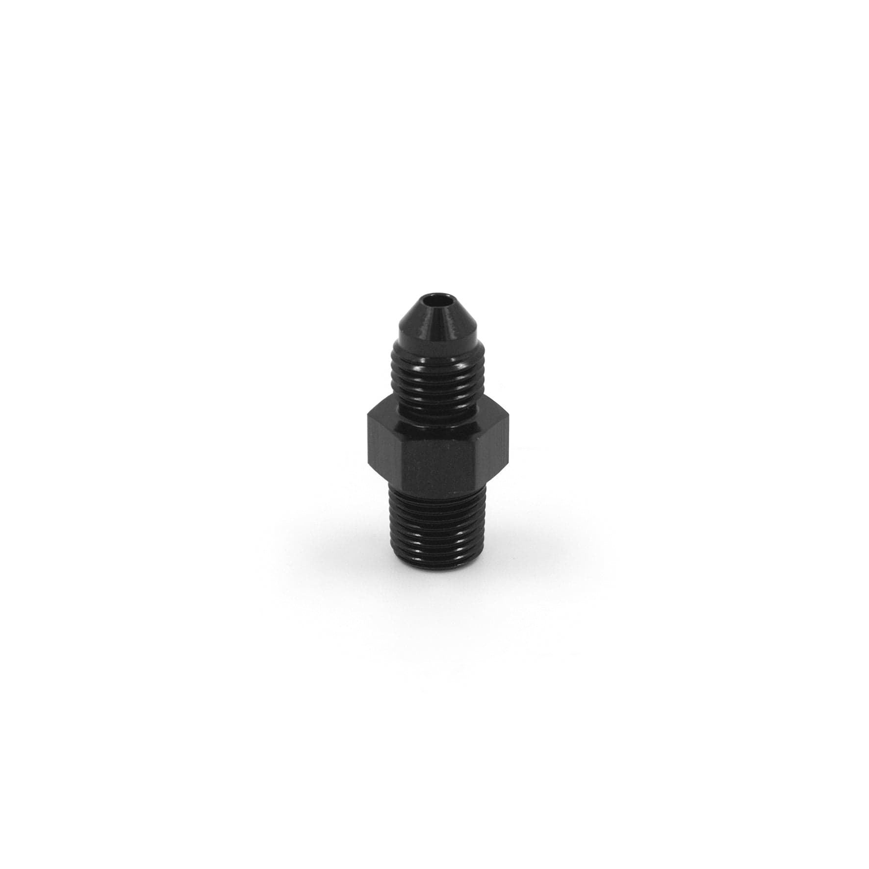 Franklin Performance 3AN to 1/8" / Black Franklin AN to NPT Straight Adaptors 816-03-BLACK SR