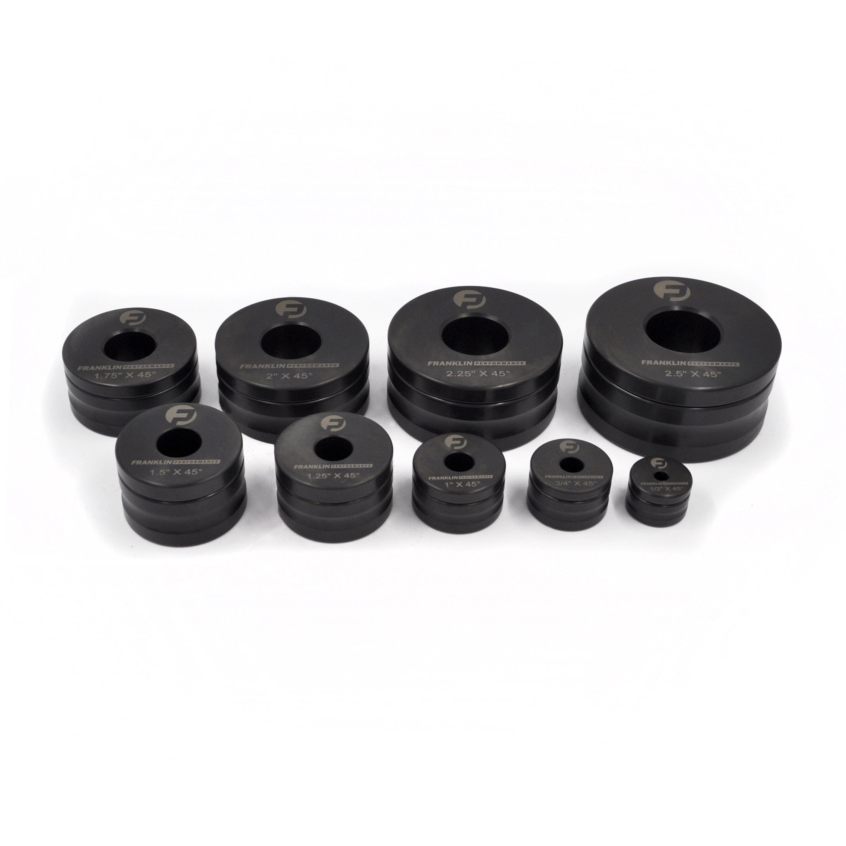 Franklin Performance 9 Piece Set - 1/2" to 2.5" Franklin Franklin Performance Dimple Dies 087-015 SR