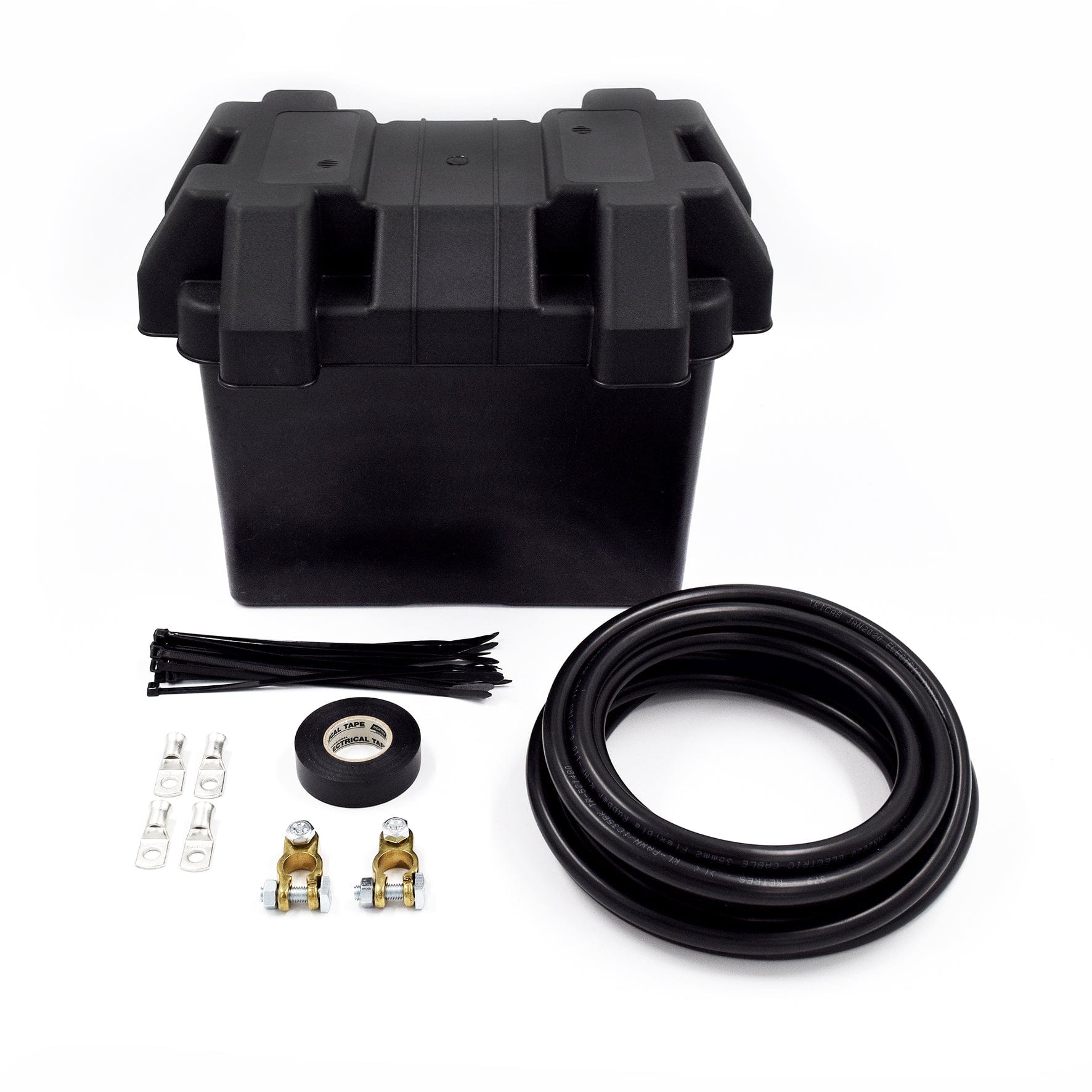 Franklin Performance Black Franklin Universal Battery Relocation Kit 009-001-KIT-BLACK SR