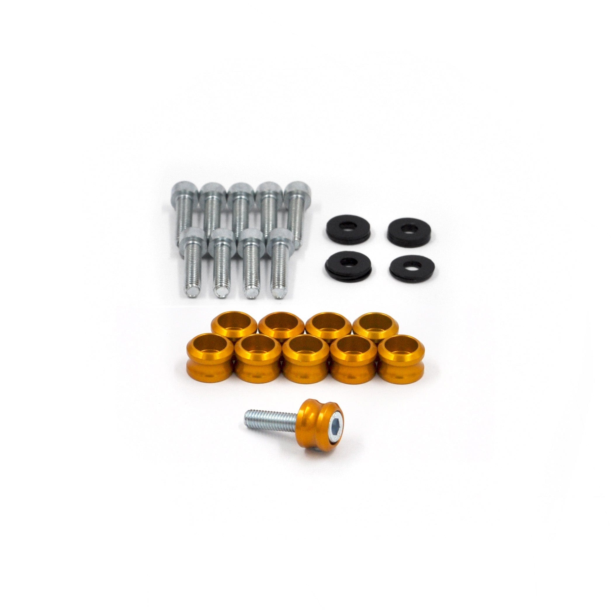 Franklin Performance Gold Franklin Rocker Cover Dress-Up Kit for Nissan RB20E, RB30E and RB30ET Engines 072-010 SILVER SR