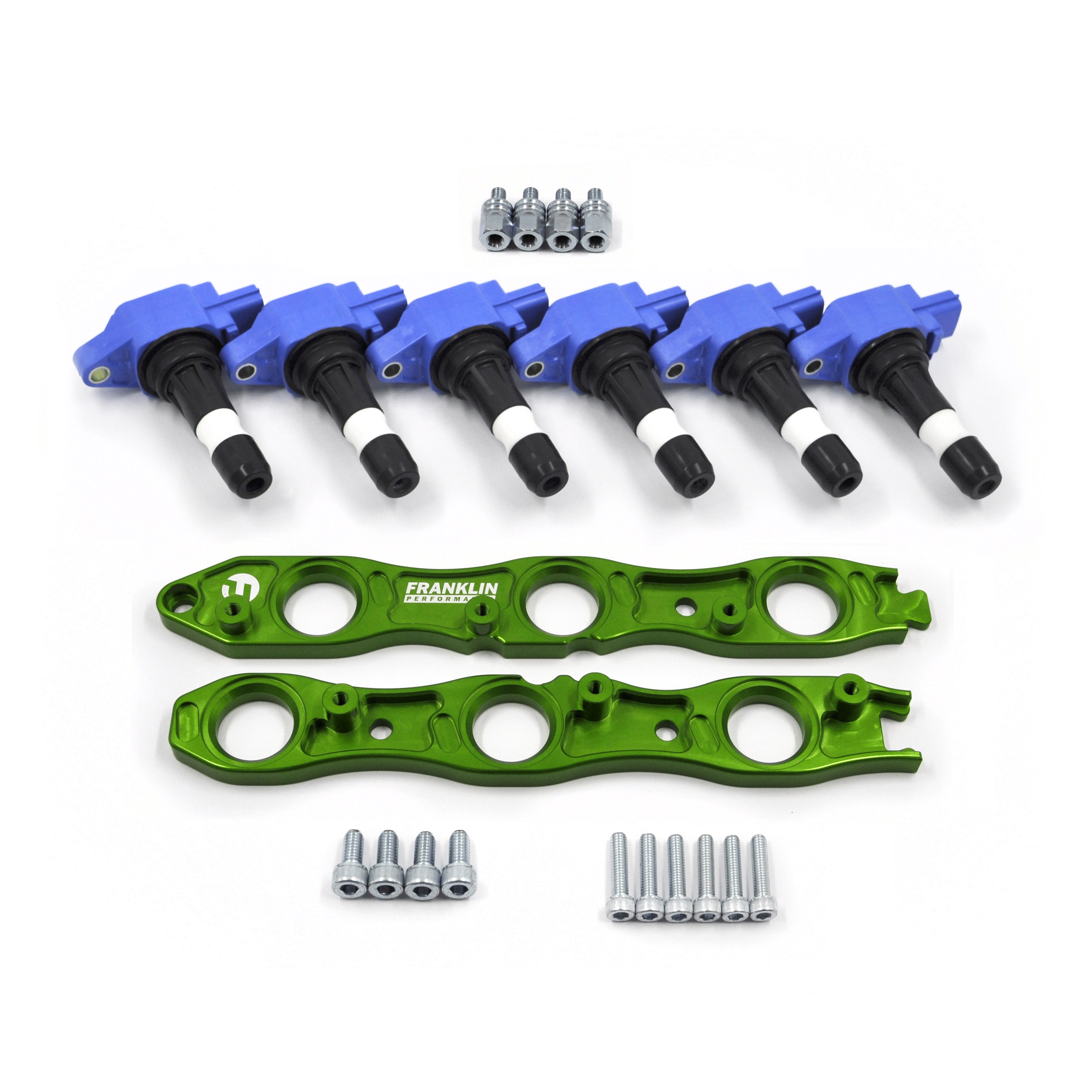 Franklin Performance Green / Non Neo / Complete Kit Franklin VR38 Coil Conversion Kit for Nissan RB Engines 069-005-SILVER, SF-DIS-103, 069-020 SR