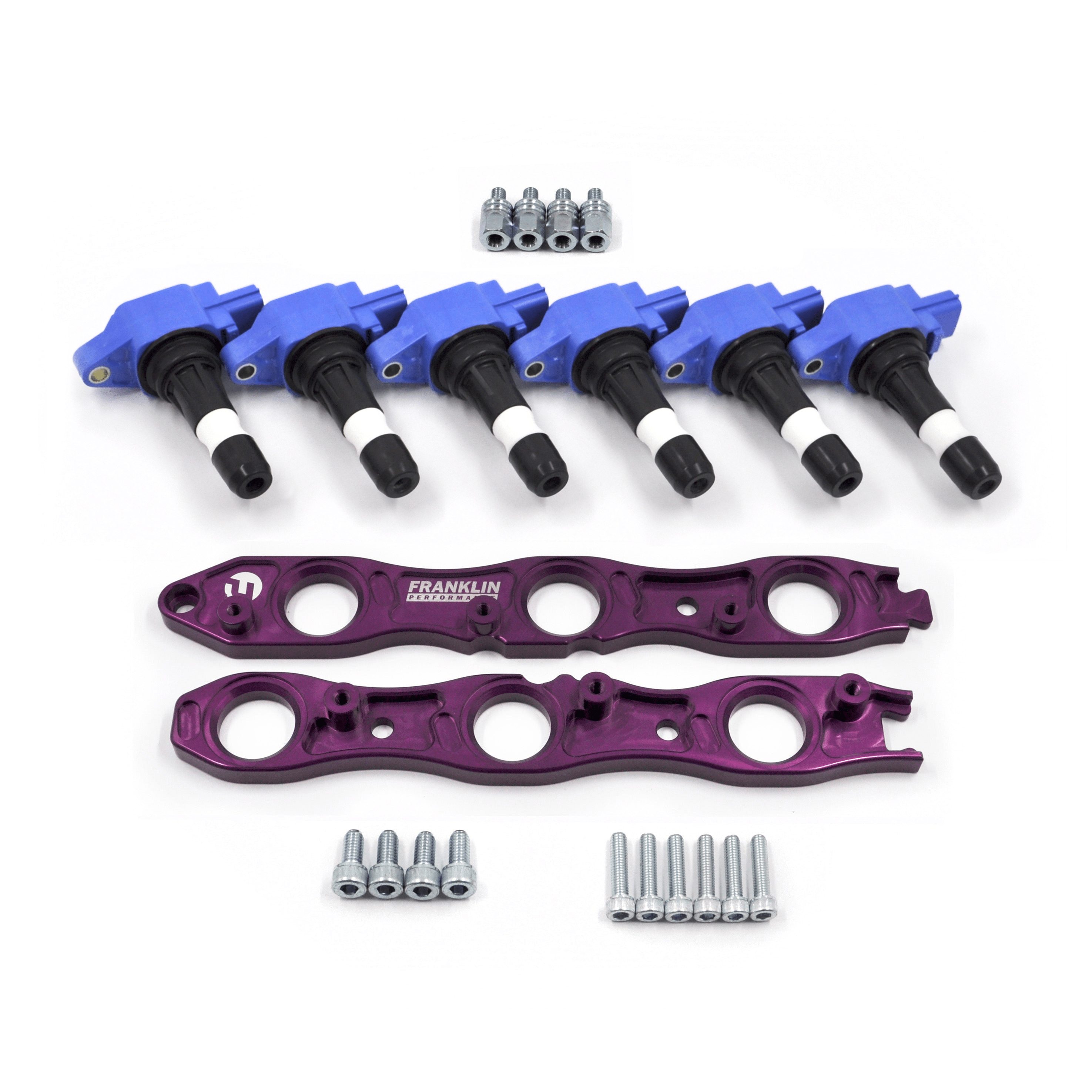 Franklin Performance Purple / Non Neo / Complete Kit Franklin VR38 Coil Conversion Kit for Nissan RB Engines 069-005-SILVER, SF-DIS-103, 069-020 SR
