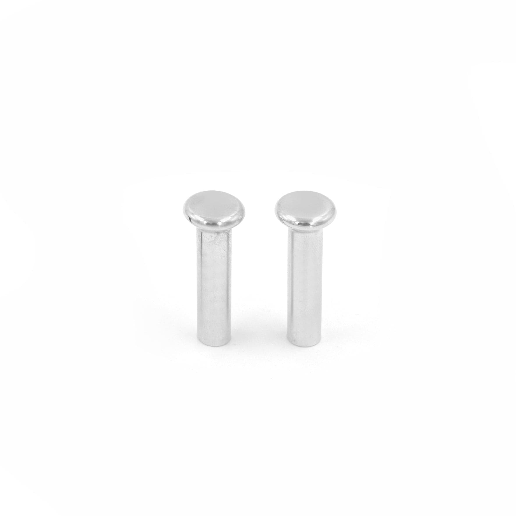 Franklin Performance Round - Natural Aluminum Franklin Door Lock Knob Set for Mazda 1000 1200 R100 RX2 RX3 RX4 071-002 SR