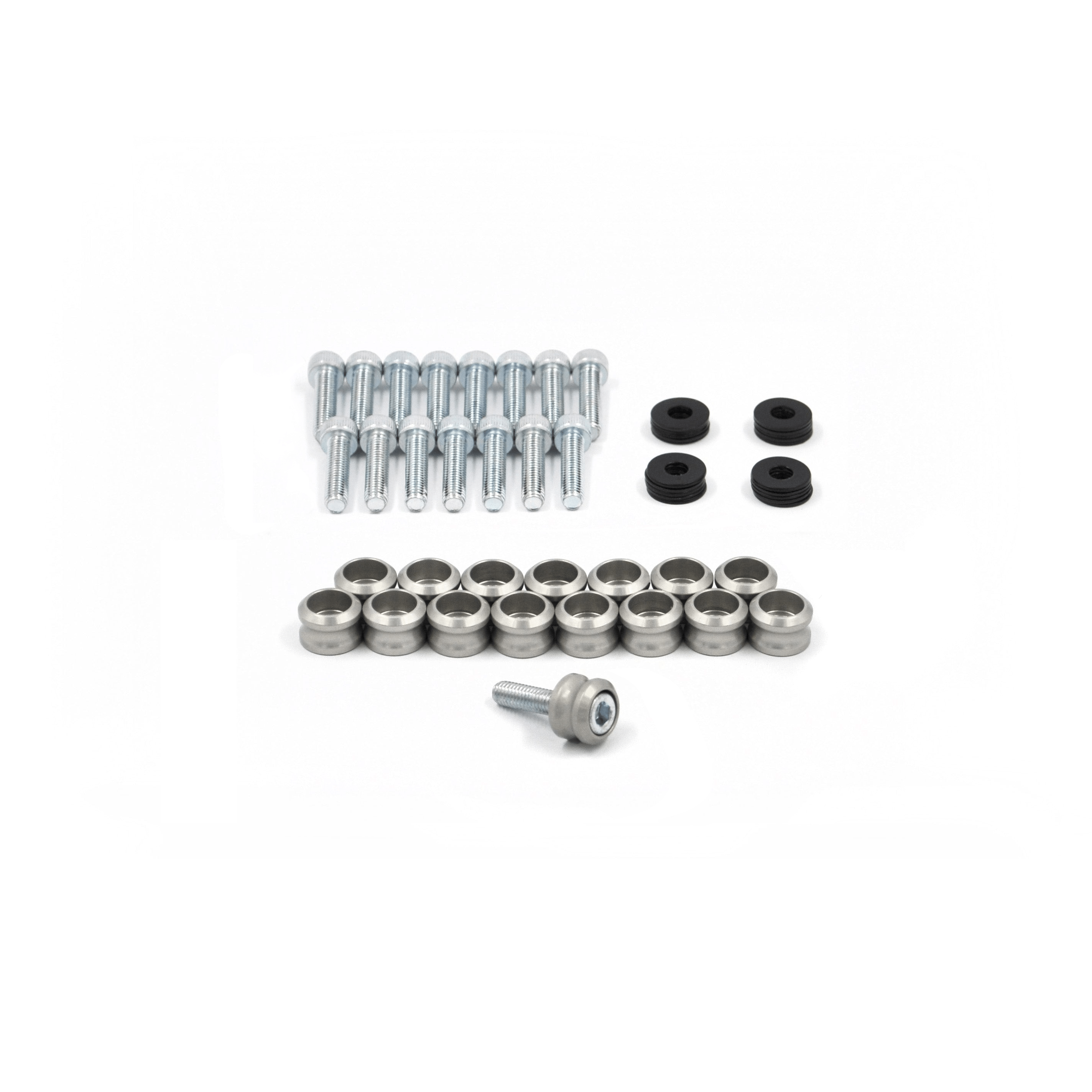 Franklin Performance Silver Franklin Rocker Cover Dress-Up Kit for Toyota JZ Engines 072-016 SILVER SR