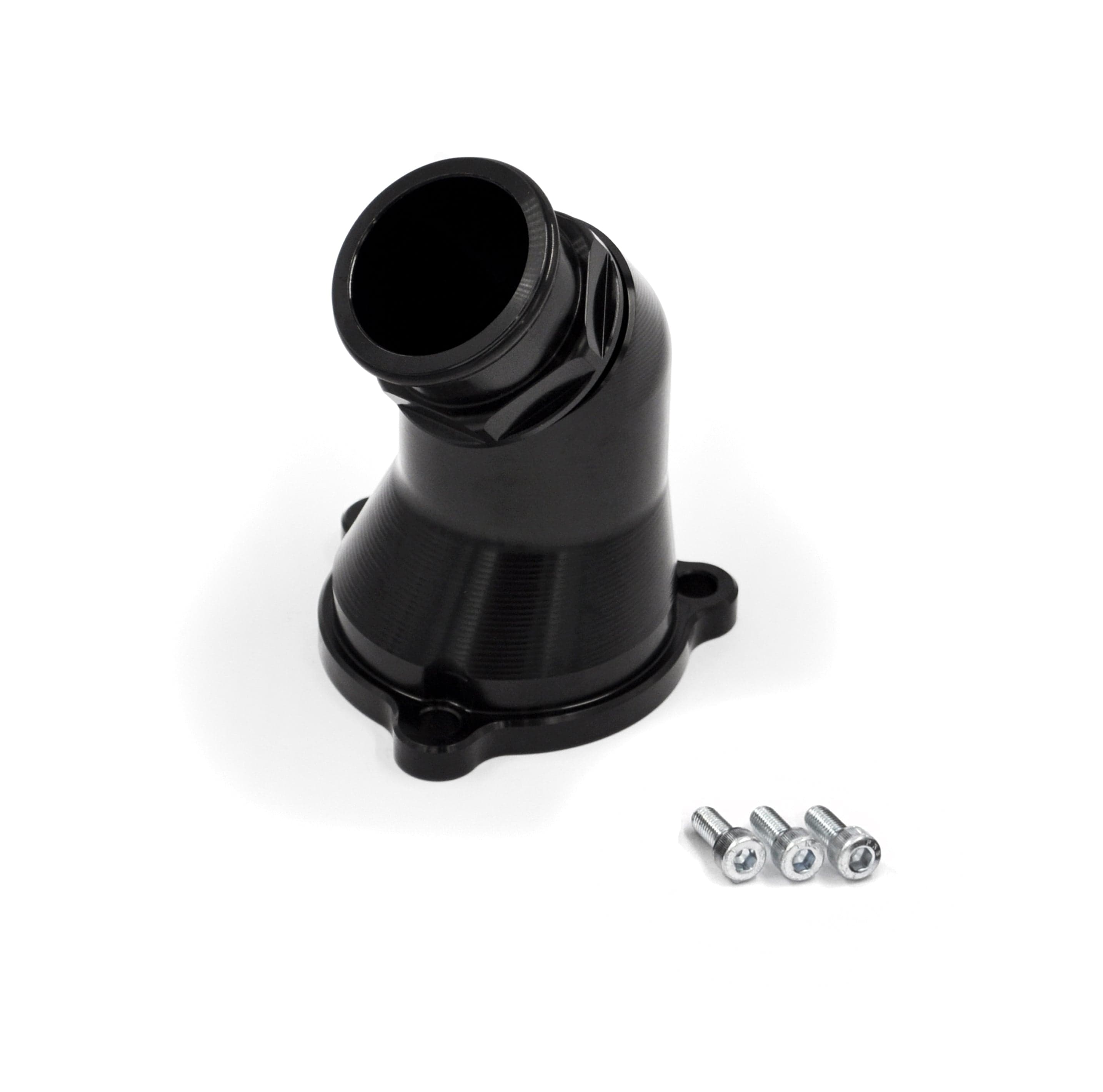 Franklin Performance Wiggins Style / Black Franklin Billet Thermostat Outlet Housing for Nissan RB Engines 083-006-BLACK, 083-008-BLACK SR