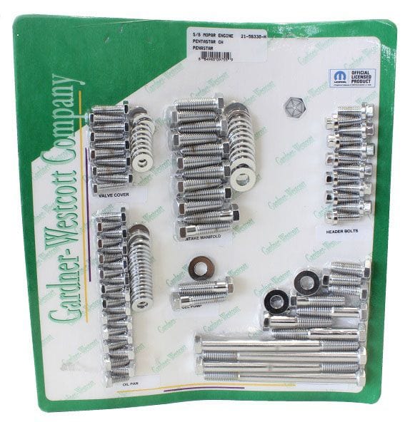 GARDENER Gardener Chrome Hex Engine Dress Up Kit GW21-56330-H SR