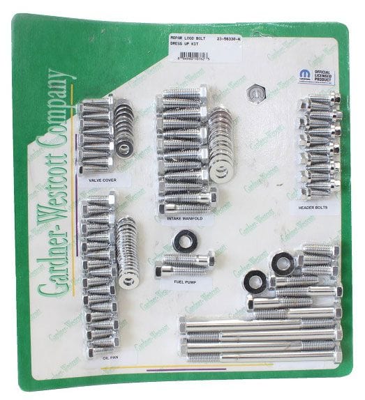 GARDENER Gardener Chrome Hex Engine Dress Up Kit GW23-56330-H SR