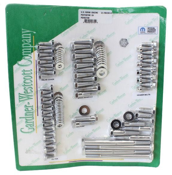 GARDENER Gardener Polished S/S Hex Engine Dress Up Kit GW21-56330-HSP SR