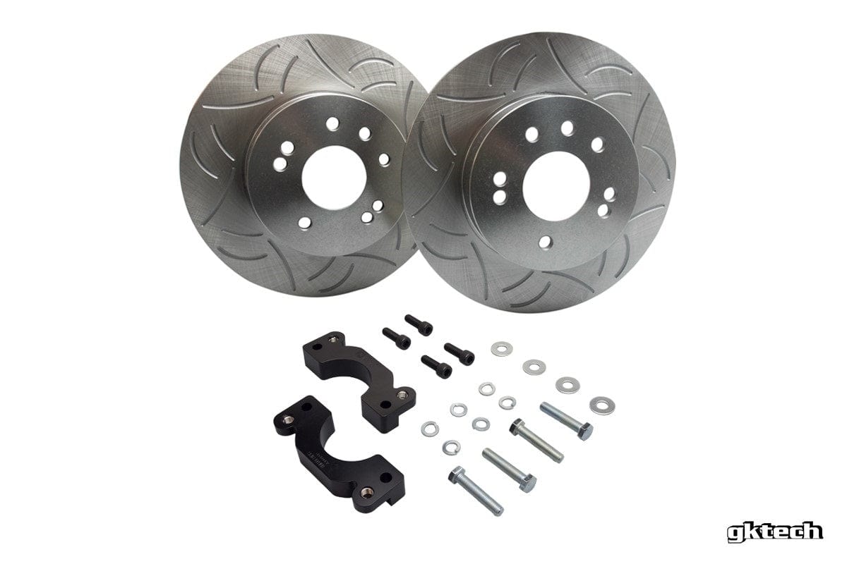GKTECH HFM.Parts 300mm Multi Stud Rear rotor upgrade kit S13, S14, S15, 180SX, 200SX SR