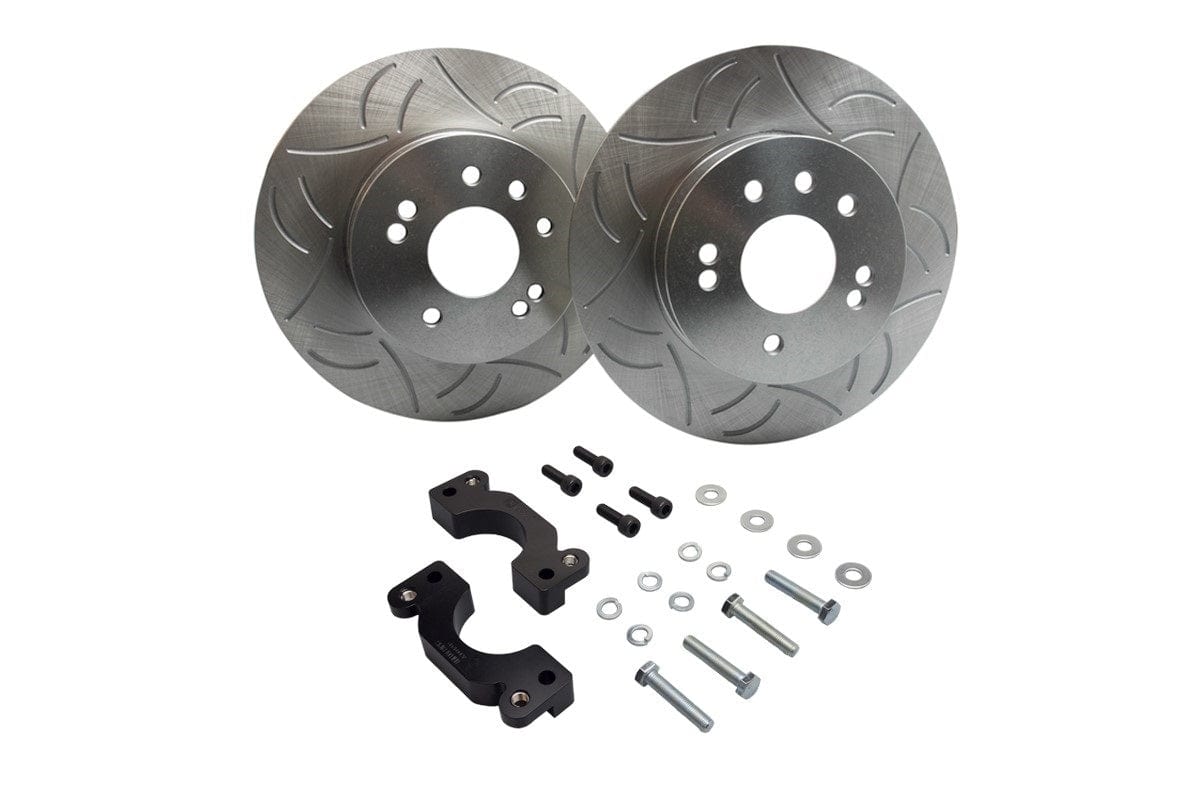 GKTECH HFM.Parts 300mm Multi Stud Rear rotor upgrade kit S13, S14, S15, 180SX, 200SX SR