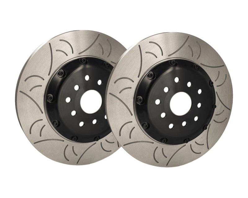GKTECH HFM.Parts 326mm ZN6 86 / BRZ Front 2 Piece Slotted Rotors (SOLD AS A PAIR) SR