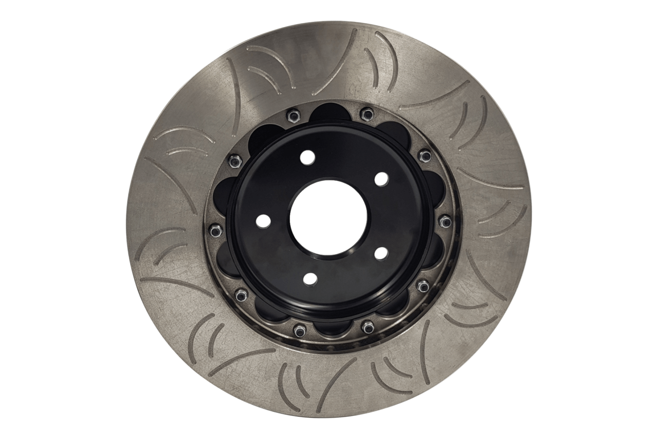 GKTECH HFM.Parts 350z/V35 front Brembo 2 piece slotted rotors (SOLD AS A PAIR) SR