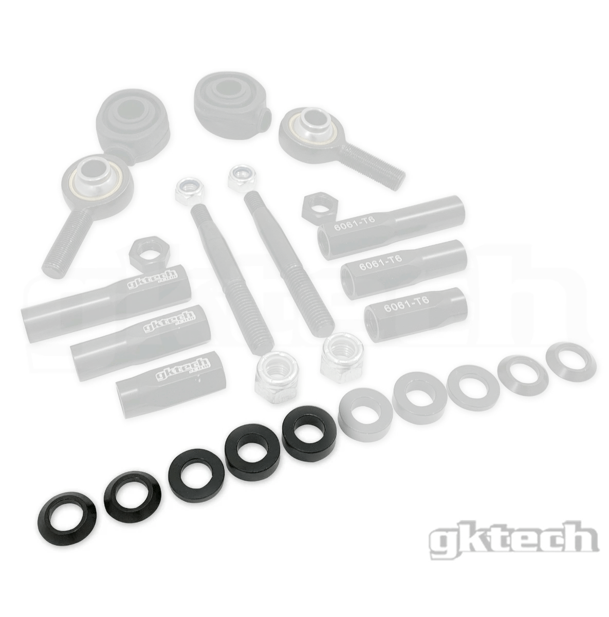 GKTECH High Misalignment Tie Rod End Inserts SR