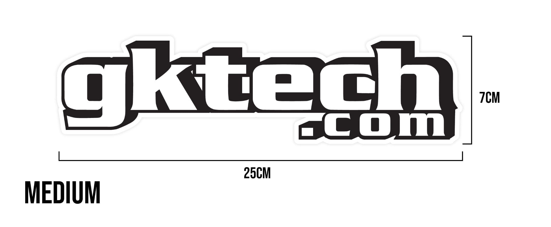 GKTECH Large Official GKTECH Stickers SR