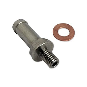 GKTECH M6x1.0 to 8mm barbed fitting SR