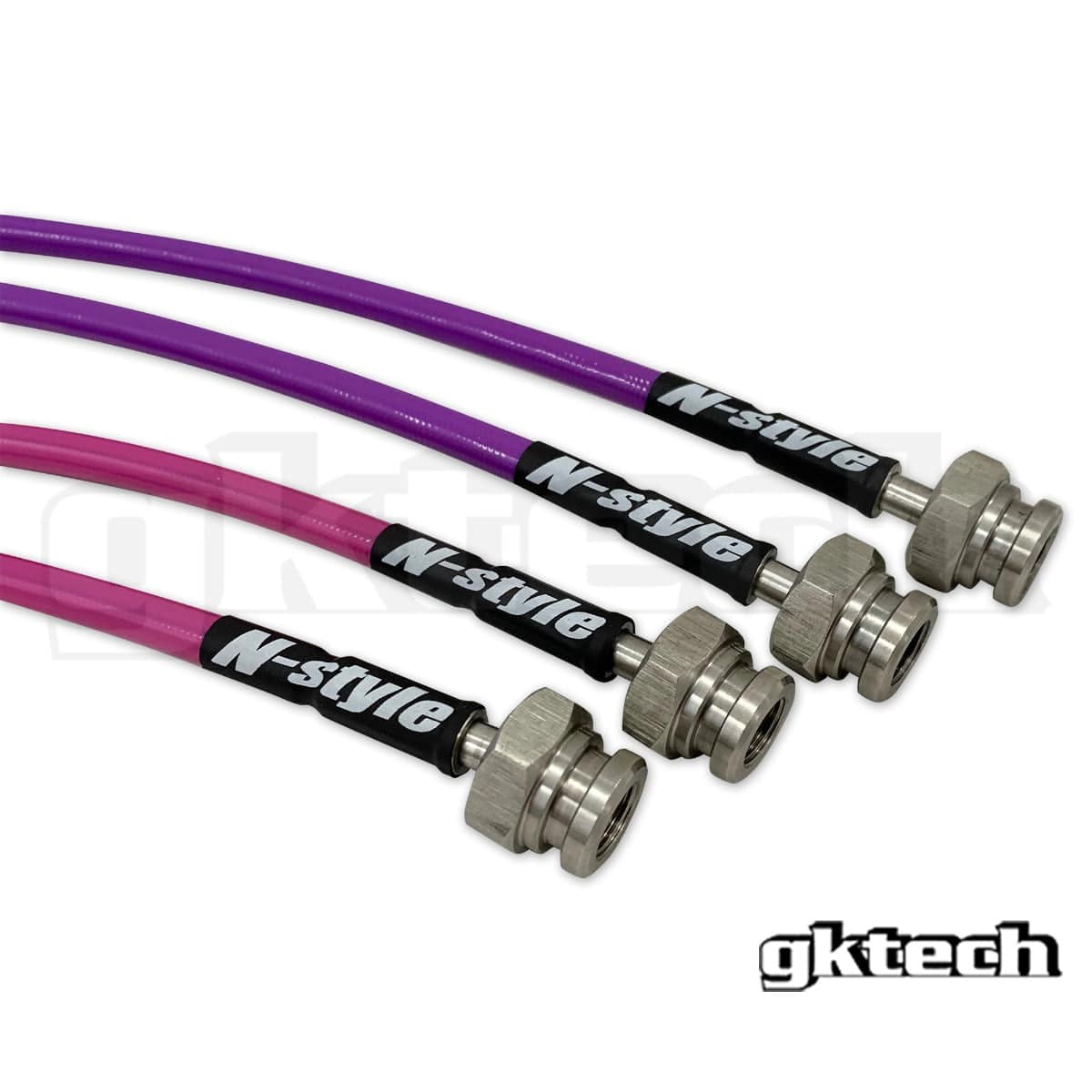 GKTECH N-Style Z32 300zx braided brake lines SR