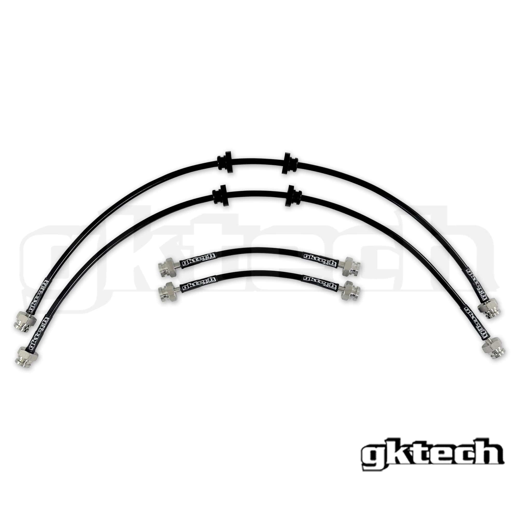 GKTECH OEM Replacement Rear only Z32 300zx braided brake lines SR