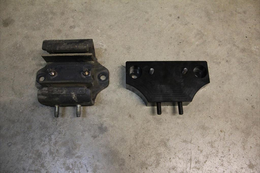 GKTECH S13/S14/S15/ R32 GTS-T Skyline Billet aluminium solid gearbox mount SR