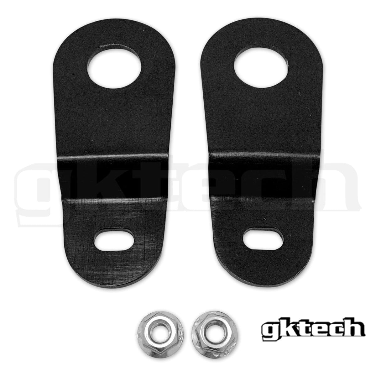 GKTECH S14/S15 CNC Machined top Radiator brackets - Black SR