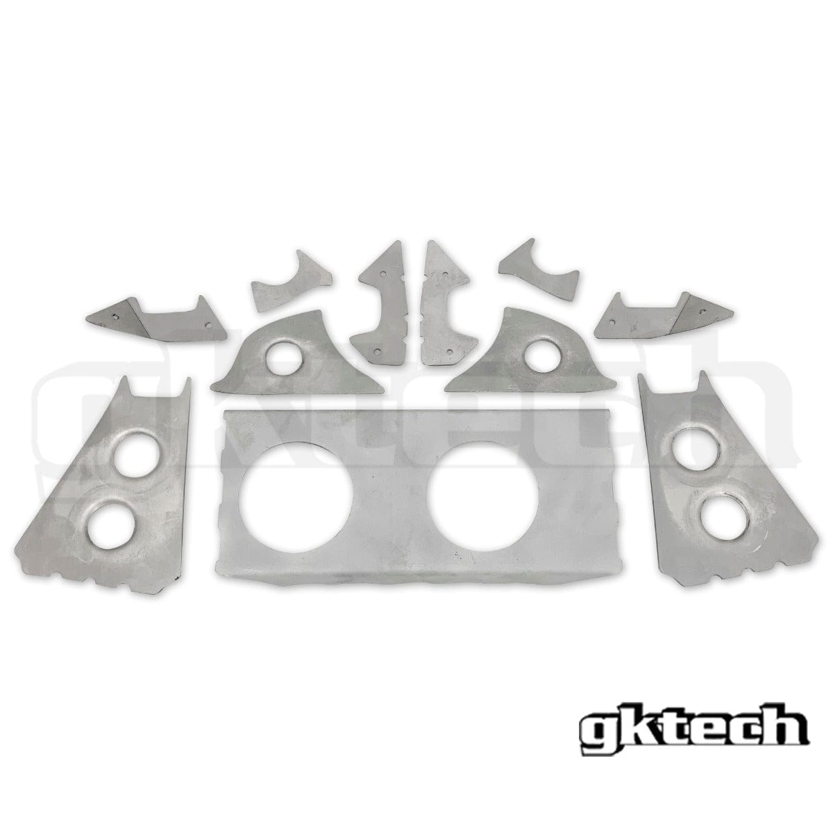 GKTECH V2 R32 GT-R Skyline subframe weld in reinforcement plates SR