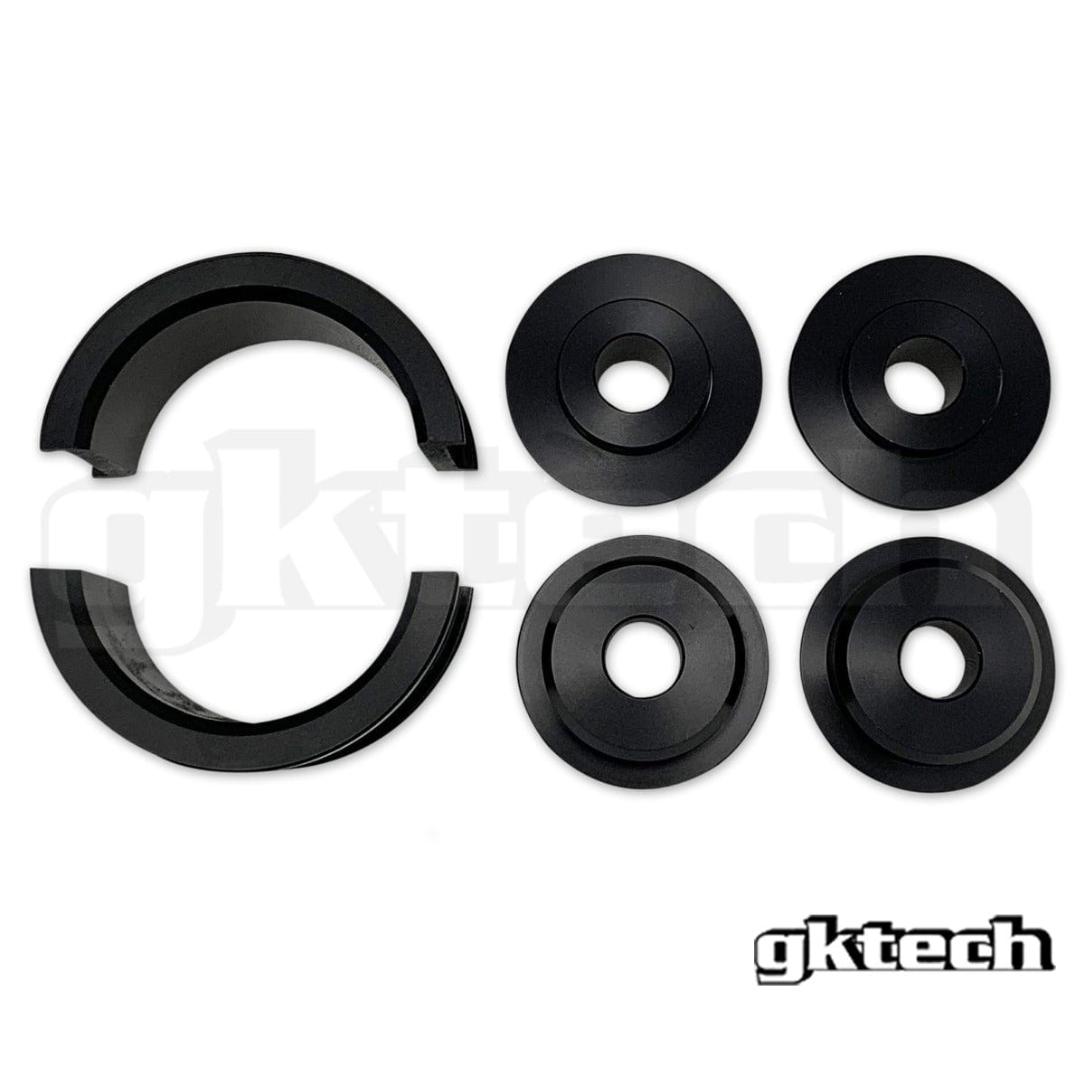 GKTECH Z33 350z/ V35 Solid Aluminium Steering Rack Bushes SR