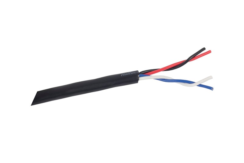 HALTECH Cable - Multicore - 4 x 20AWG (Red/Black/White/Blue) - 10M (32') Length: 10M / 32ft HALTECH Cable - Multicore - 4 x 20AWG (Red/Black/White/Blue) - 10M (32') Length: 10M / 32ft SR