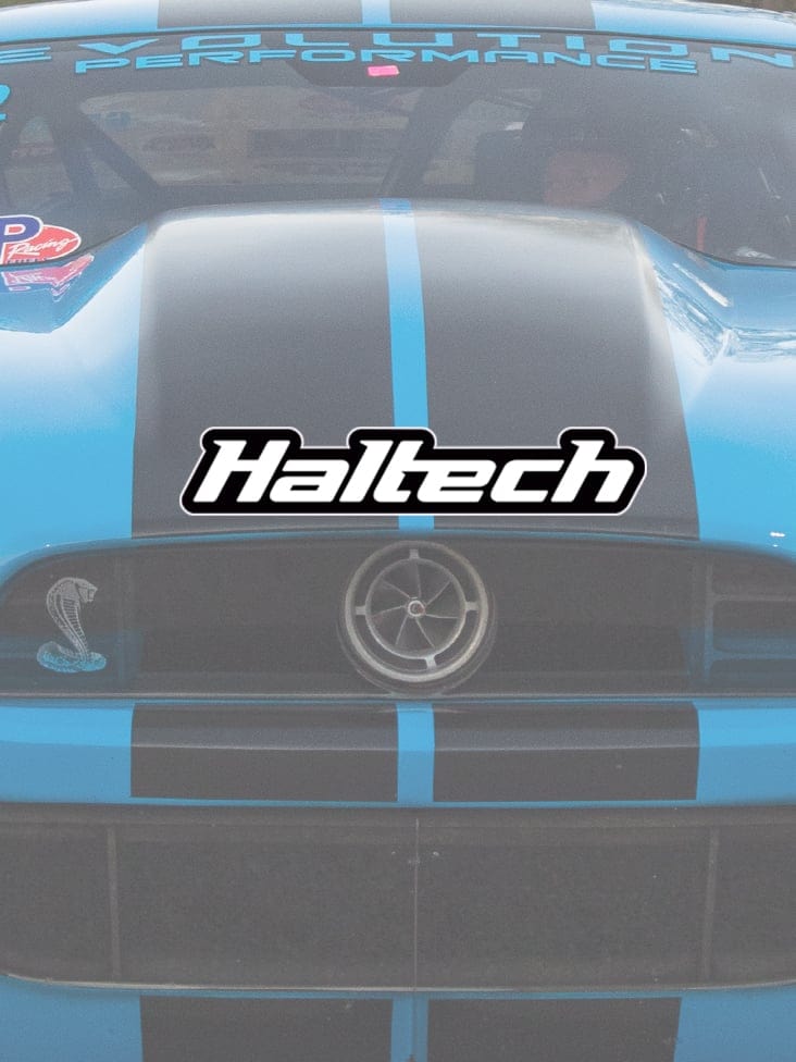 HALTECH Haltech Logo Sticker Black and White Size: 600mm (24") Haltech Logo Sticker Black and White Size: 600mm (24") SR