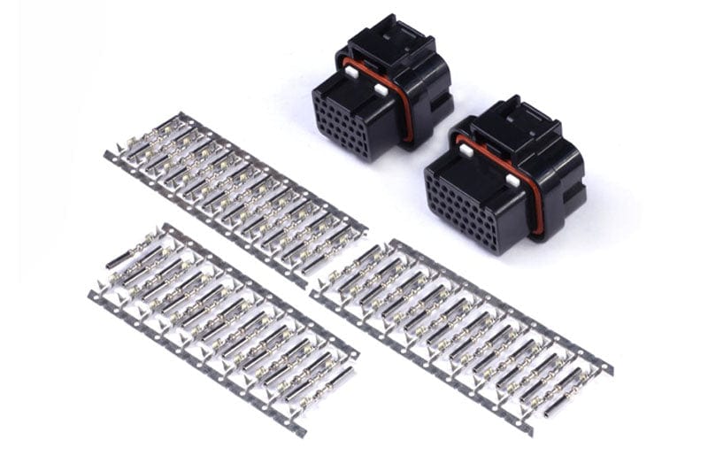 HALTECH Plug and Pins Only - AMP 26 & 34 Pin 4 Row 3 Keyway Superseal Connector Set HALTECH Plug and Pins Only - AMP 26 & 34 Pin 4 Row 3 Keyway Superseal Connector Set SR