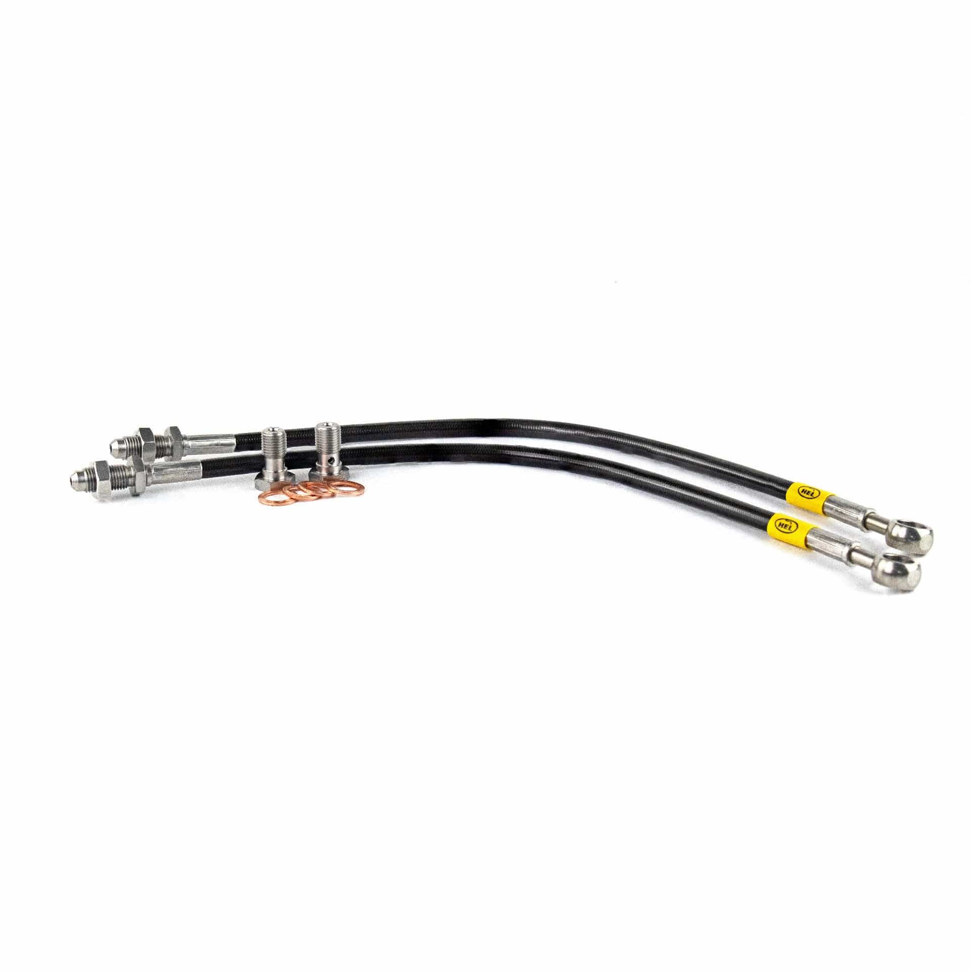 Hel Performance Braided Brake Lines - Car Classic Mini Rear Hardline Delete SR