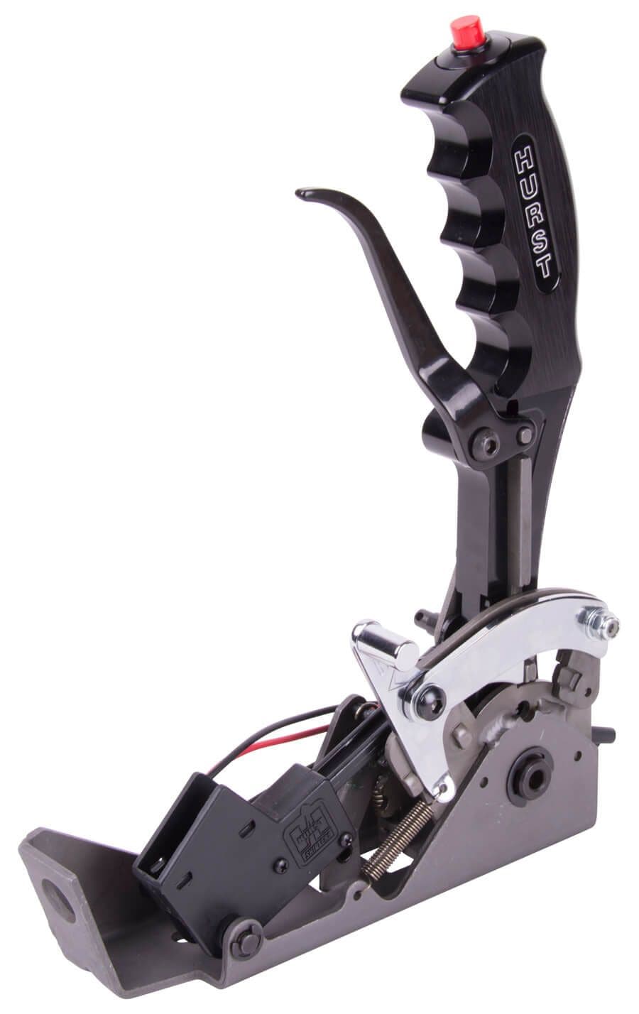 HURST Black Suit GM Powerglide With Forward & Reverse Pattern Hurst Pistol Grip Quarter Stick Shifter HU3162002 SR