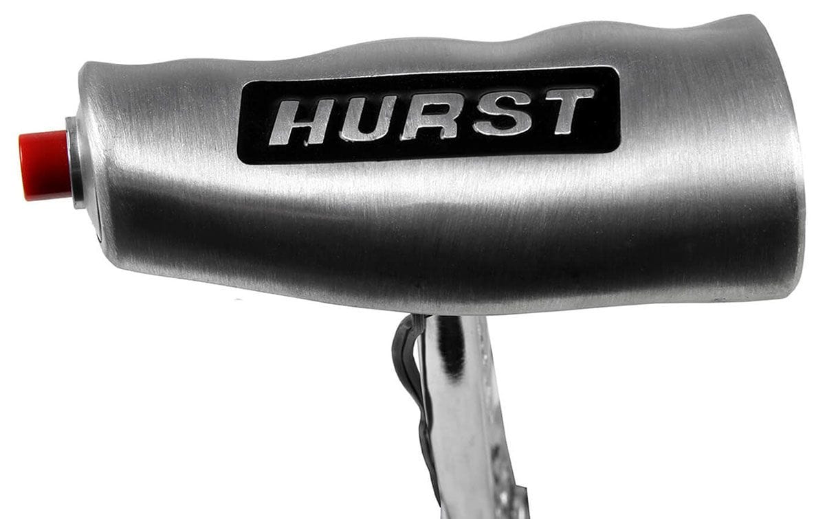 HURST Brushed Finish, Universal fitment with metric and SAE adapters Hurst Universal Hurst T-Handle with 12 volt Button HU1530010 SR