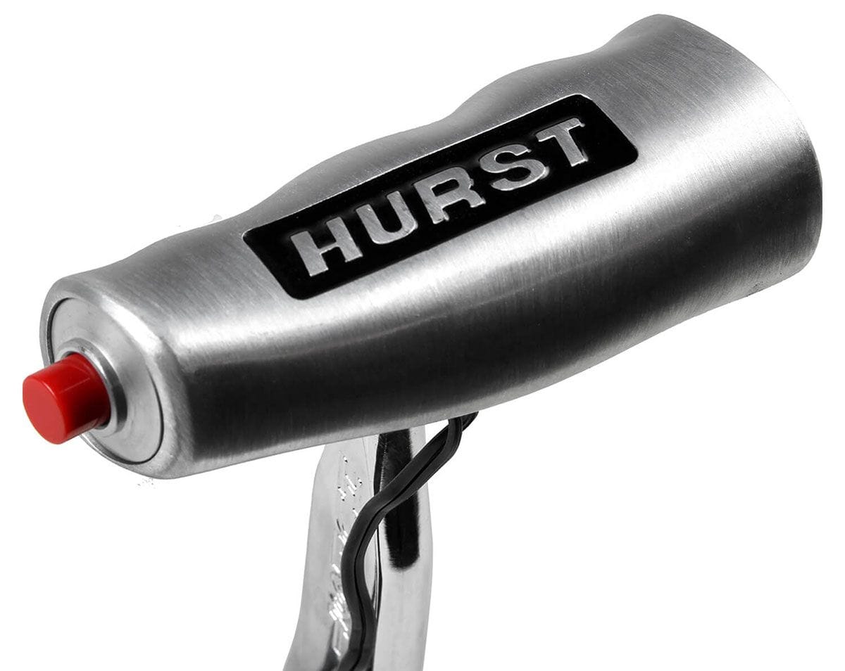 HURST Brushed Finish, Universal fitment with metric and SAE adapters Hurst Universal Hurst T-Handle with 12 volt Button HU1530010 SR