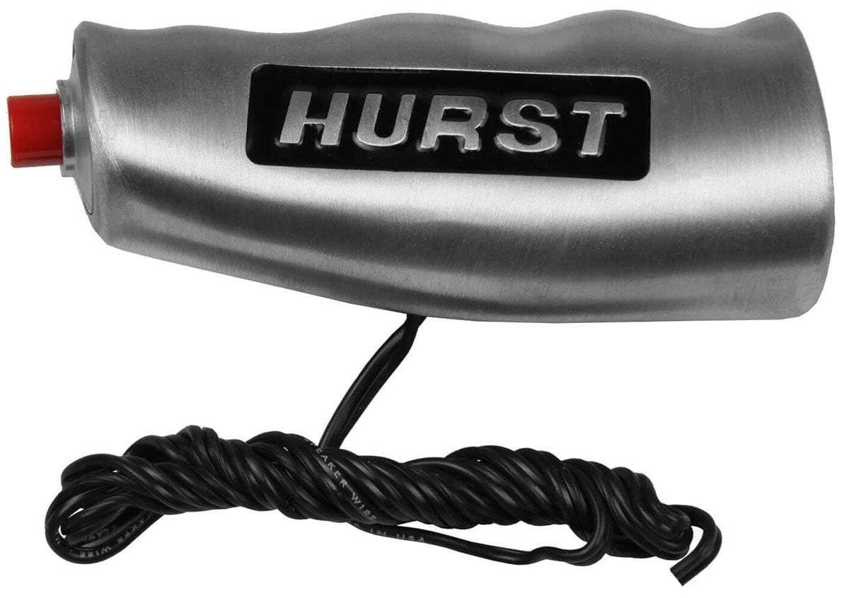 HURST Brushed Finish, Universal fitment with metric and SAE adapters Hurst Universal Hurst T-Handle with 12 volt Button HU1530010 SR