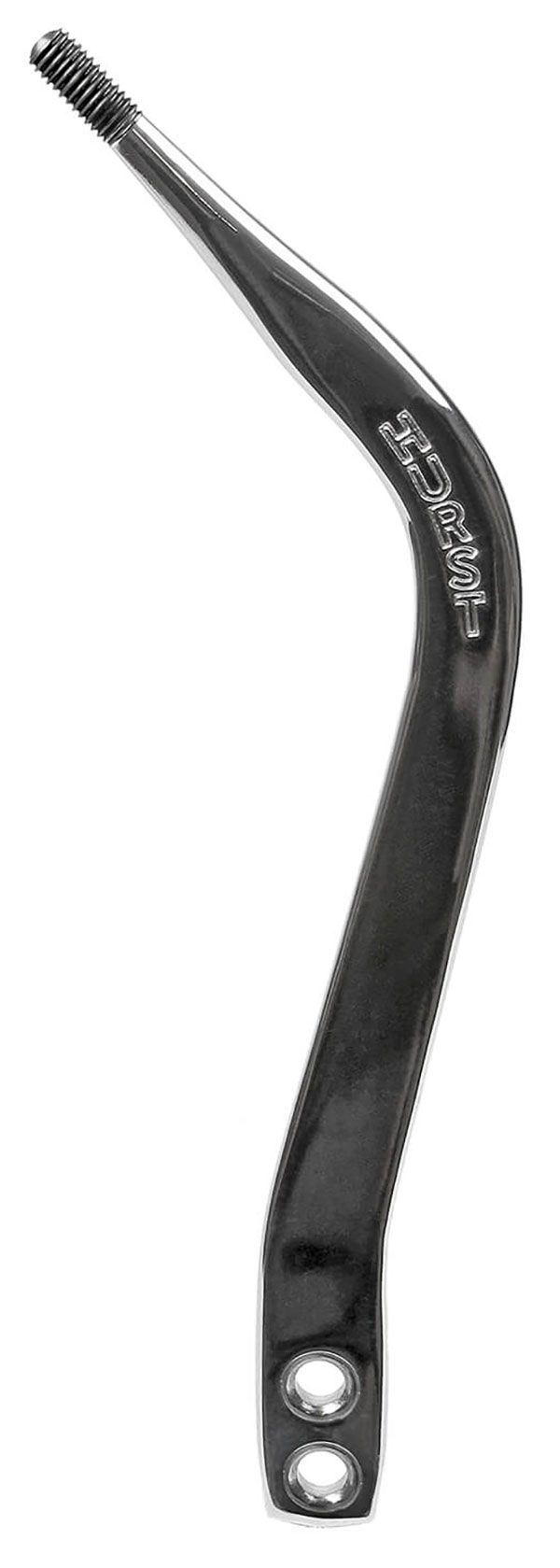 HURST Chrome Double bend 11.12" Length, 3/8" Thread Hurst Replacement Shifter Stick HU5387236 SR