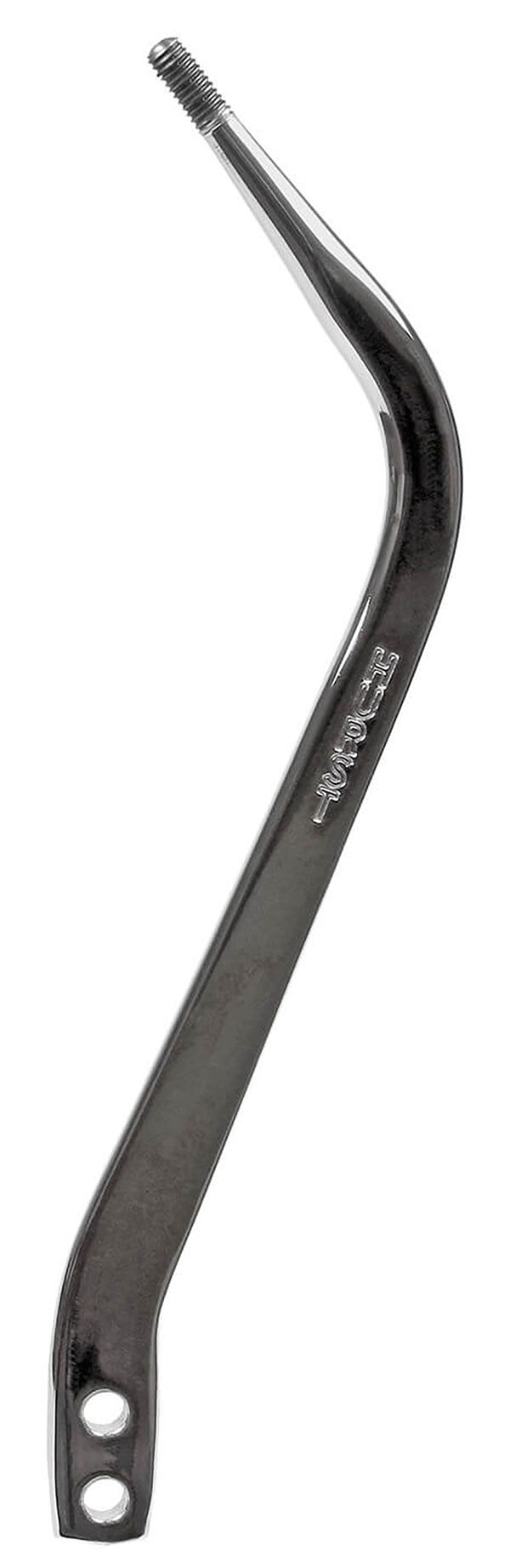 HURST Chrome Double bend 13-1/2" Length, 3/8" Thread Hurst Replacement Shifter Stick HU5386900 SR