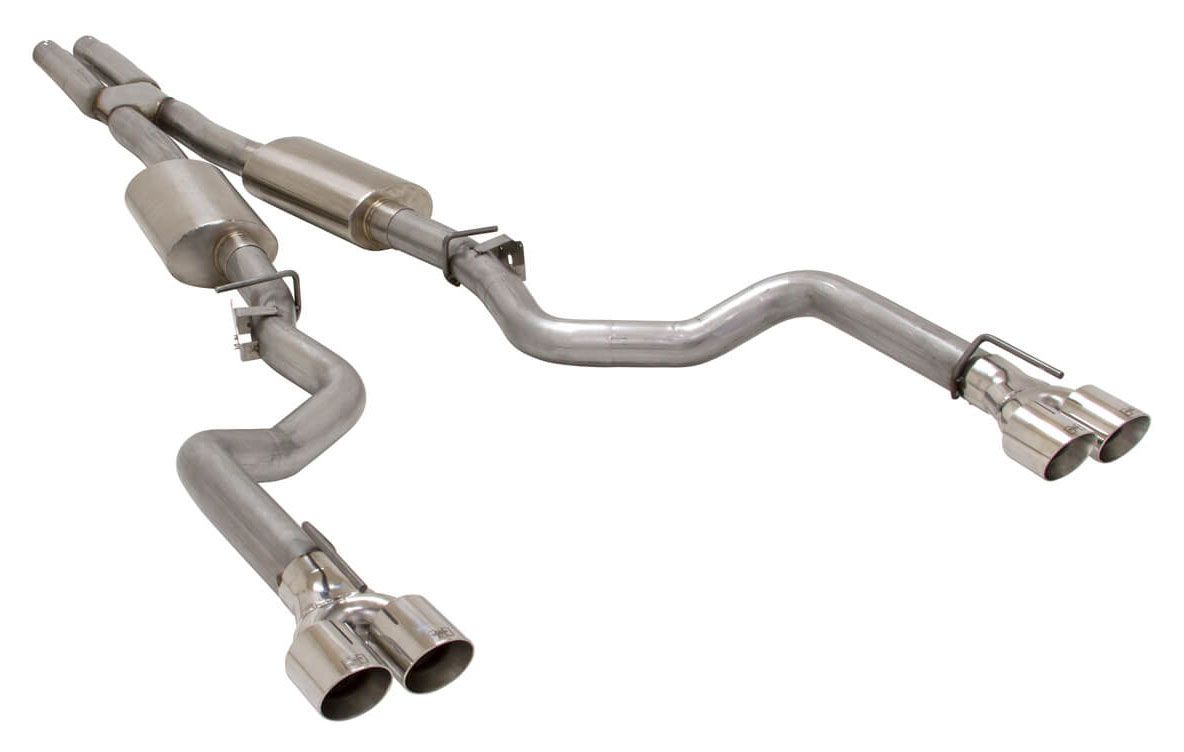 HURST Suit 2015-17 Ford Mustang GT with 5.0L V8 Engine Hurst Elite Series 3" Cat-Back Exhaust System HU6350024 SR