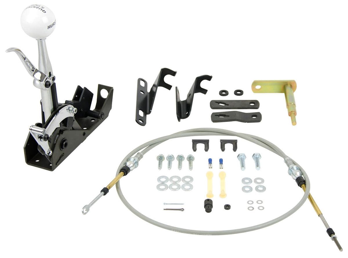 HURST Suit Powerglide & TH350-400 Reverse Pattern Hurst Quarter Stick 2 Shifter With No Cover HU3160020 SR