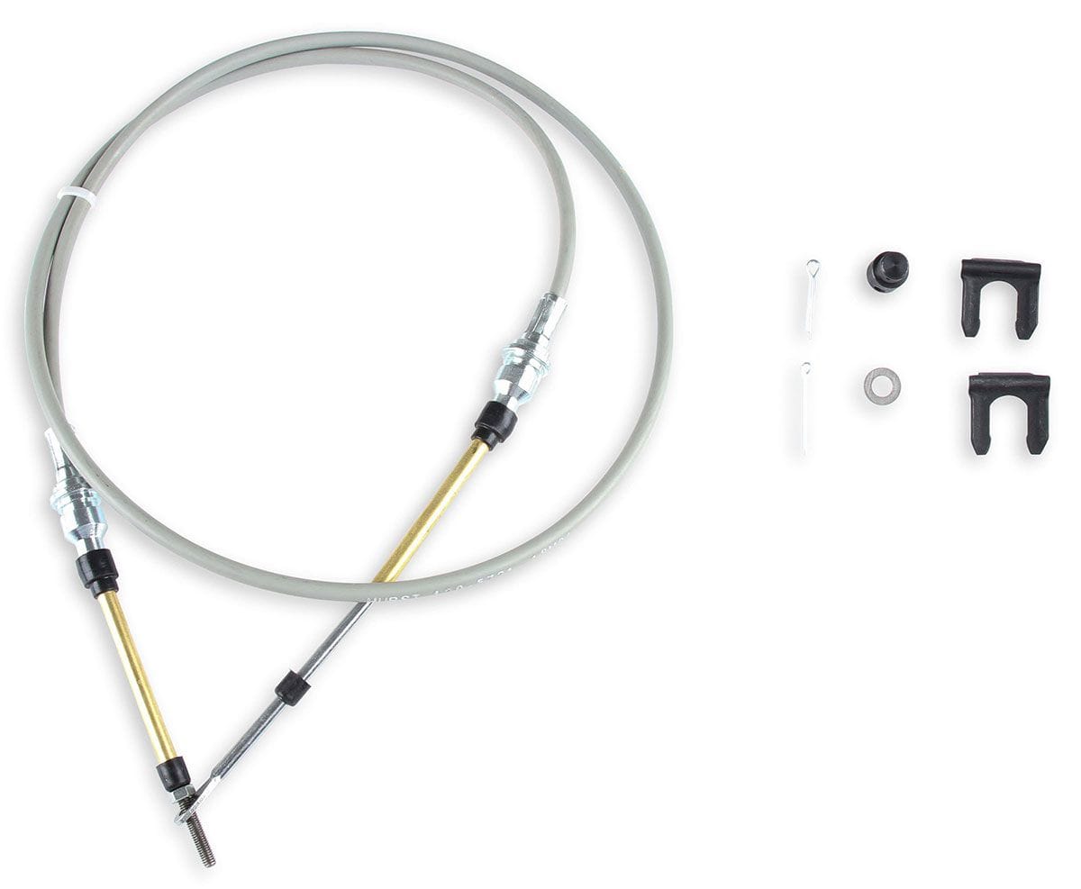 HURST With Adjustable & Single Eyelet Ends Hurst 5 FT Shifter Cable HU5000025 SR