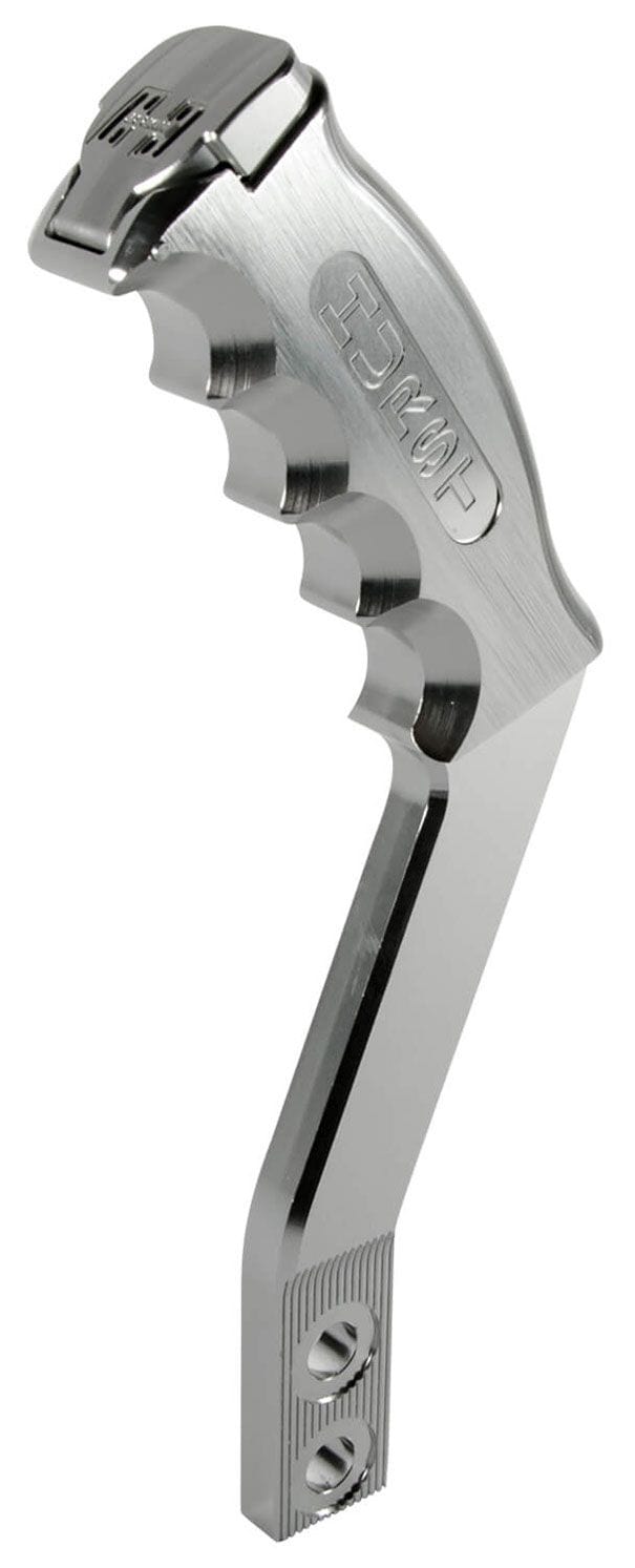 HURST With Built-In 12V Switch, Clear Anodized Aluminium, 8.75" Length Hurst Nitro Stick Manual Shift Handle - Pistol Grip HU5381000 SR